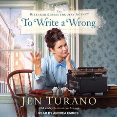 To Write a Wrong Audiobook, by Jen Turano