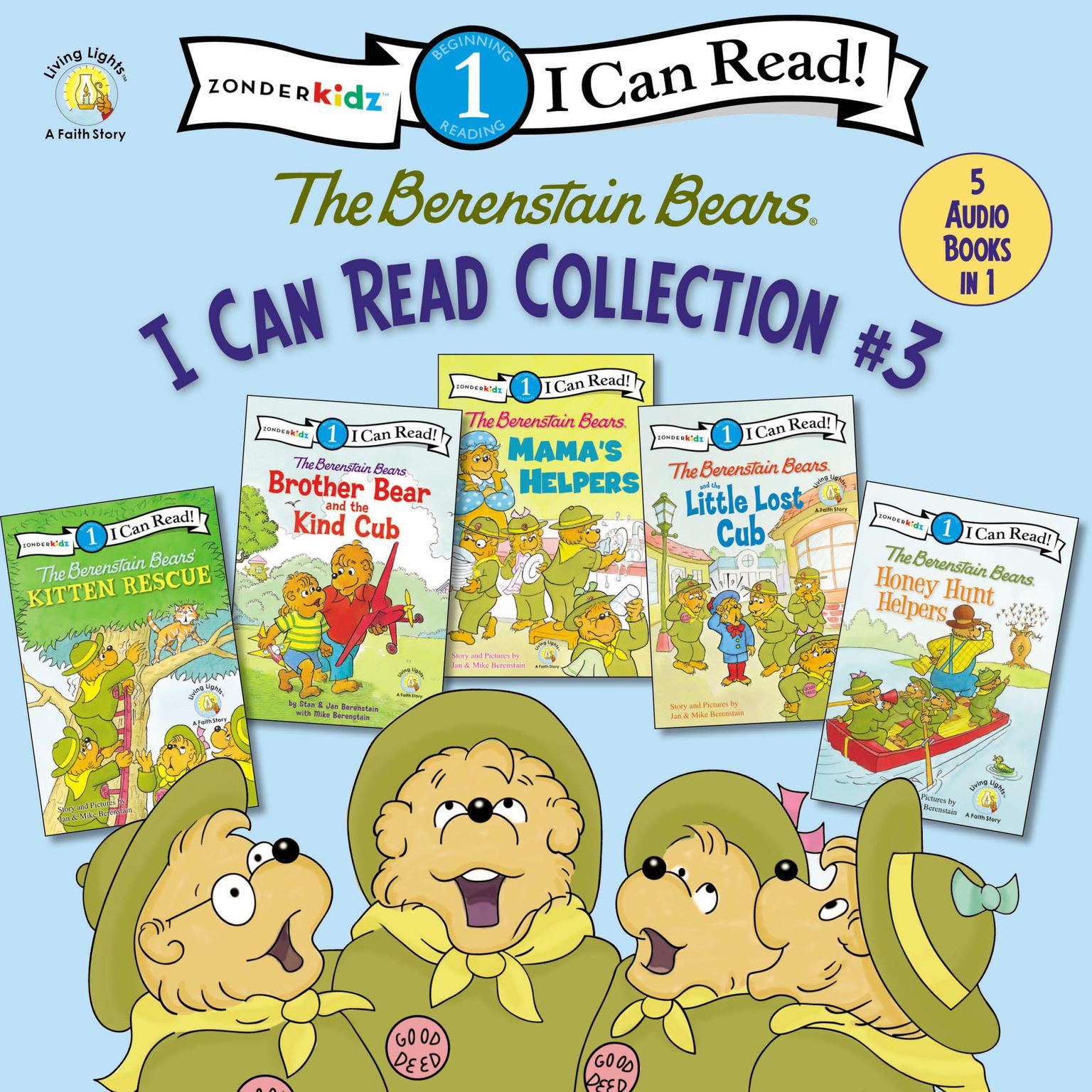The Berenstain Bears I Can Read Collection #3: 5 Audio Books in 1 Audiobook, by Stan Berenstain