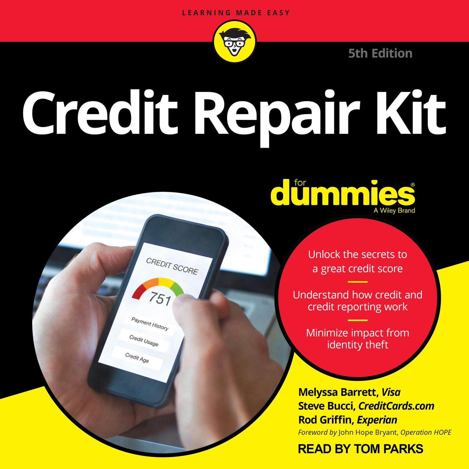 Credit Repair Kit For Dummies: 5th Edition Audiobook, by Steve Bucci