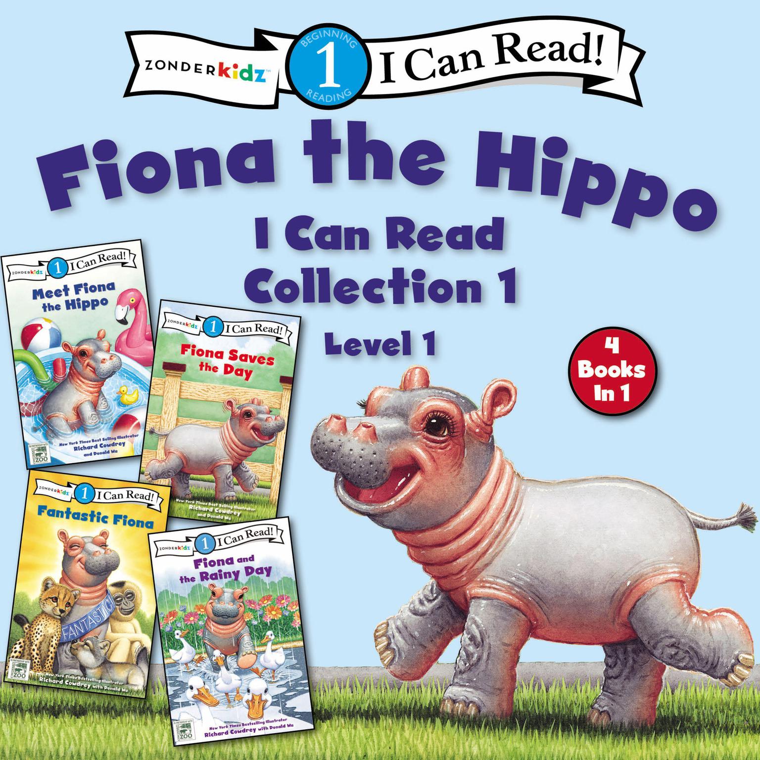 Fiona the Hippo: I Can Read: Collection 1: Level One Audiobook, by Richard Cowdrey