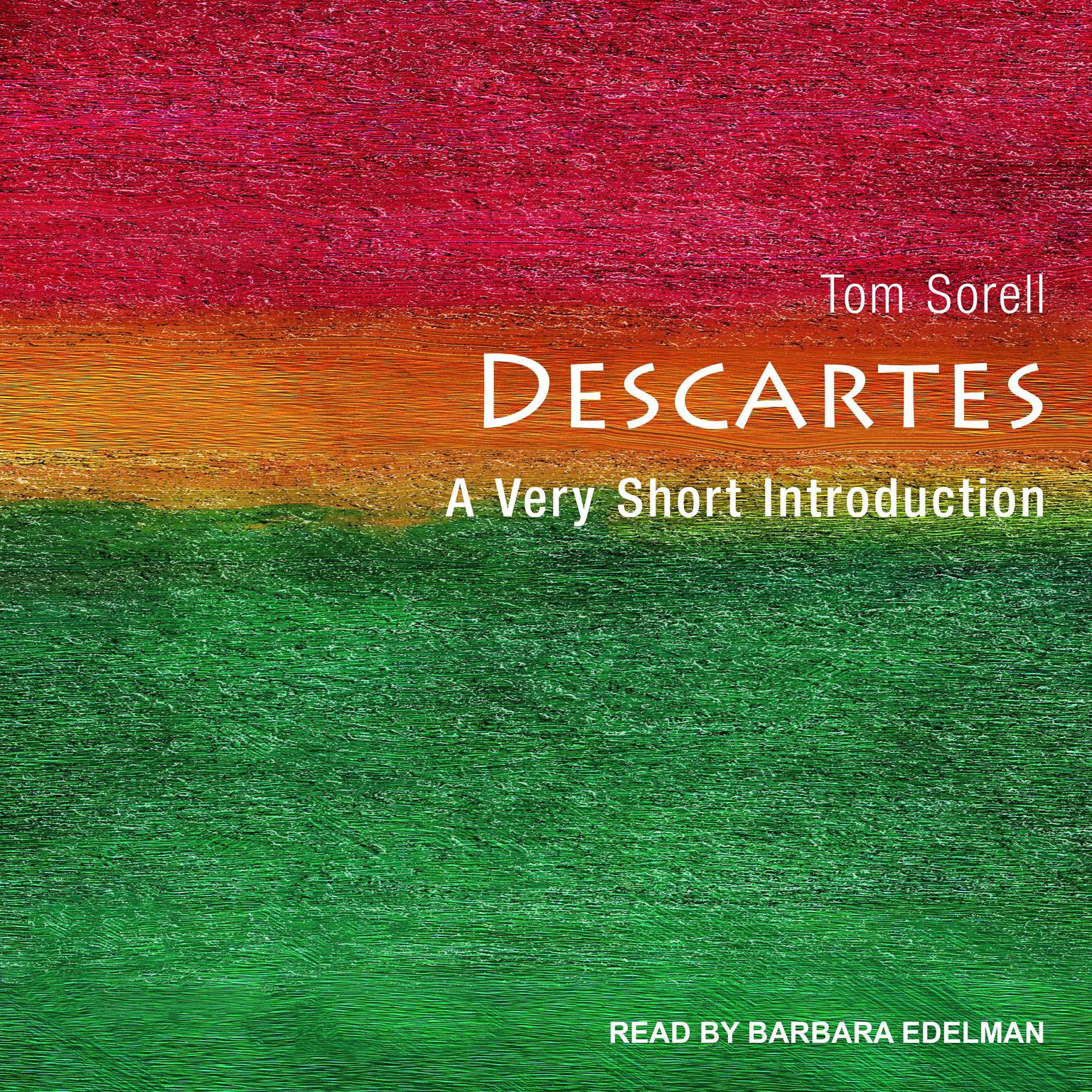 Descartes: A Very Short Introduction Audiobook, by Tom Sorell