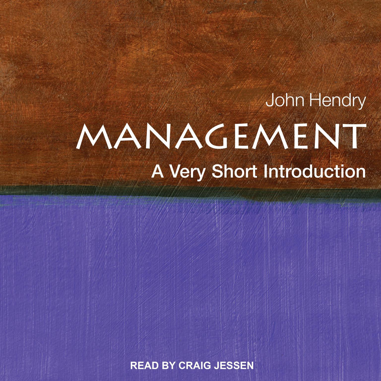 Management: A Very Short Introduction Audiobook, by John Hendry