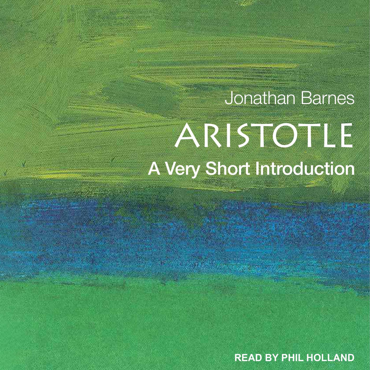 Aristotle: A Very Short Introduction Audiobook, by Jonathan Barnes