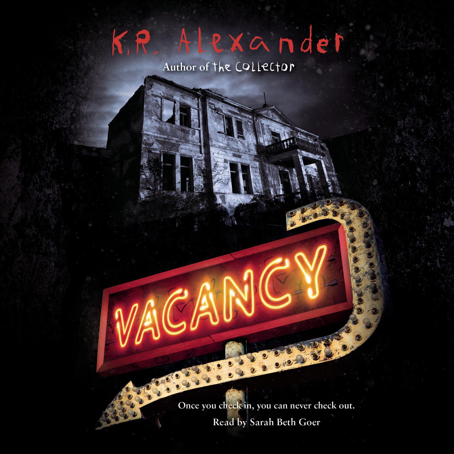Vacancy Audiobook, by K. R. Alexander