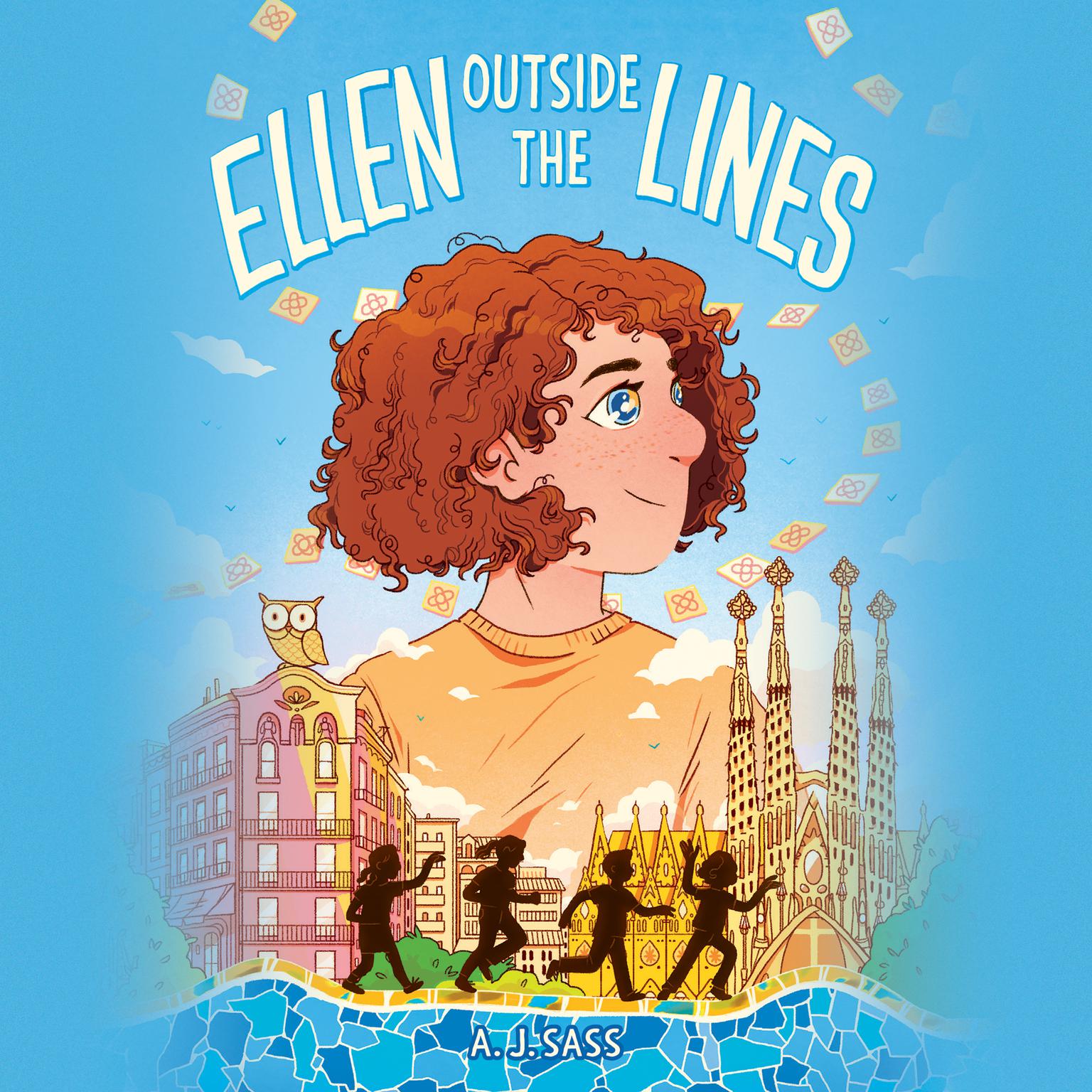 Ellen Outside the Lines Audiobook, by A. J. Sass