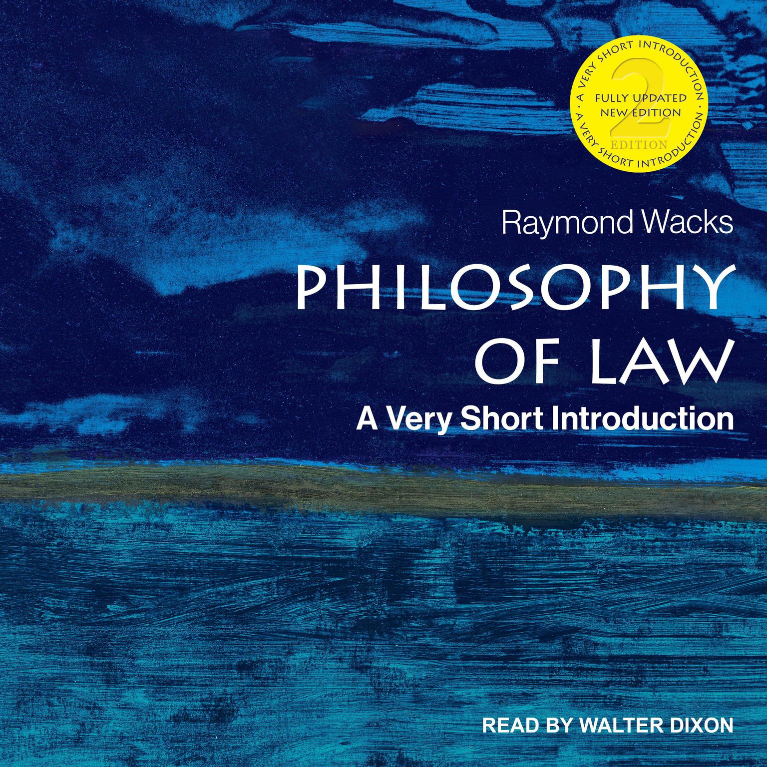 Philosophy of Law: A Very Short Introduction, 2nd Edition Audiobook, by Raymond Wacks