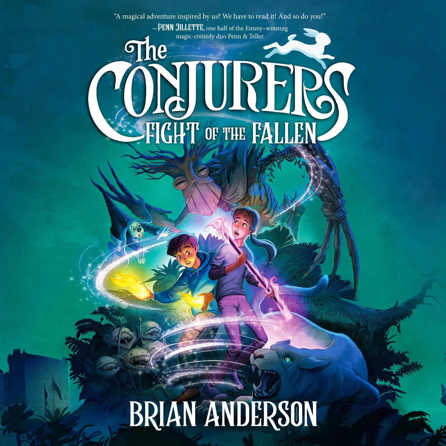 The Conjurers #3: Fight of the Fallen Audiobook, by Brian  Anderson