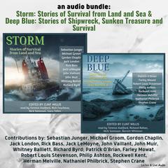 An Audio Bundle: Storm & Deep Blue: Stories of Survival from Land, Sea, and Sky Audiobook, by Herman Melville