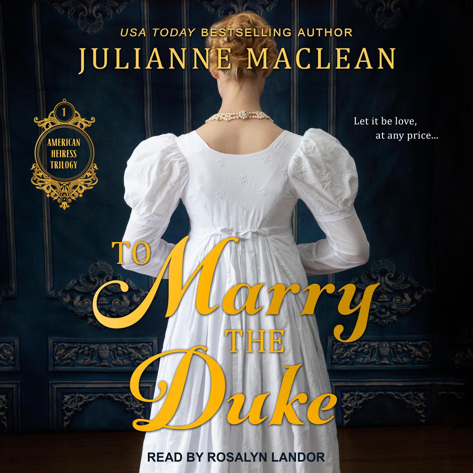 To Marry the Duke Audiobook, by Julianne MacLean