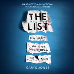 The List Audiobook, by Carys Jones