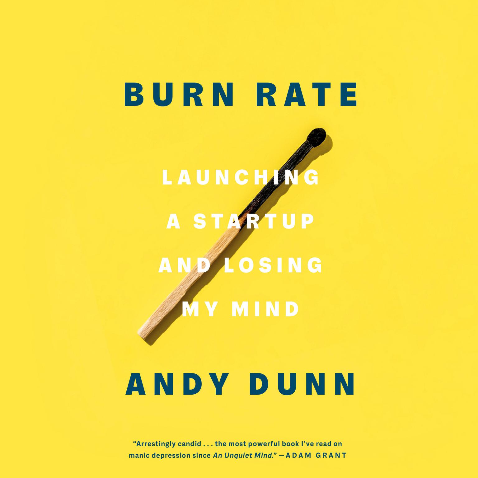 Burn Rate: Launching a Startup and Losing My Mind Audiobook, by Andy Dunn