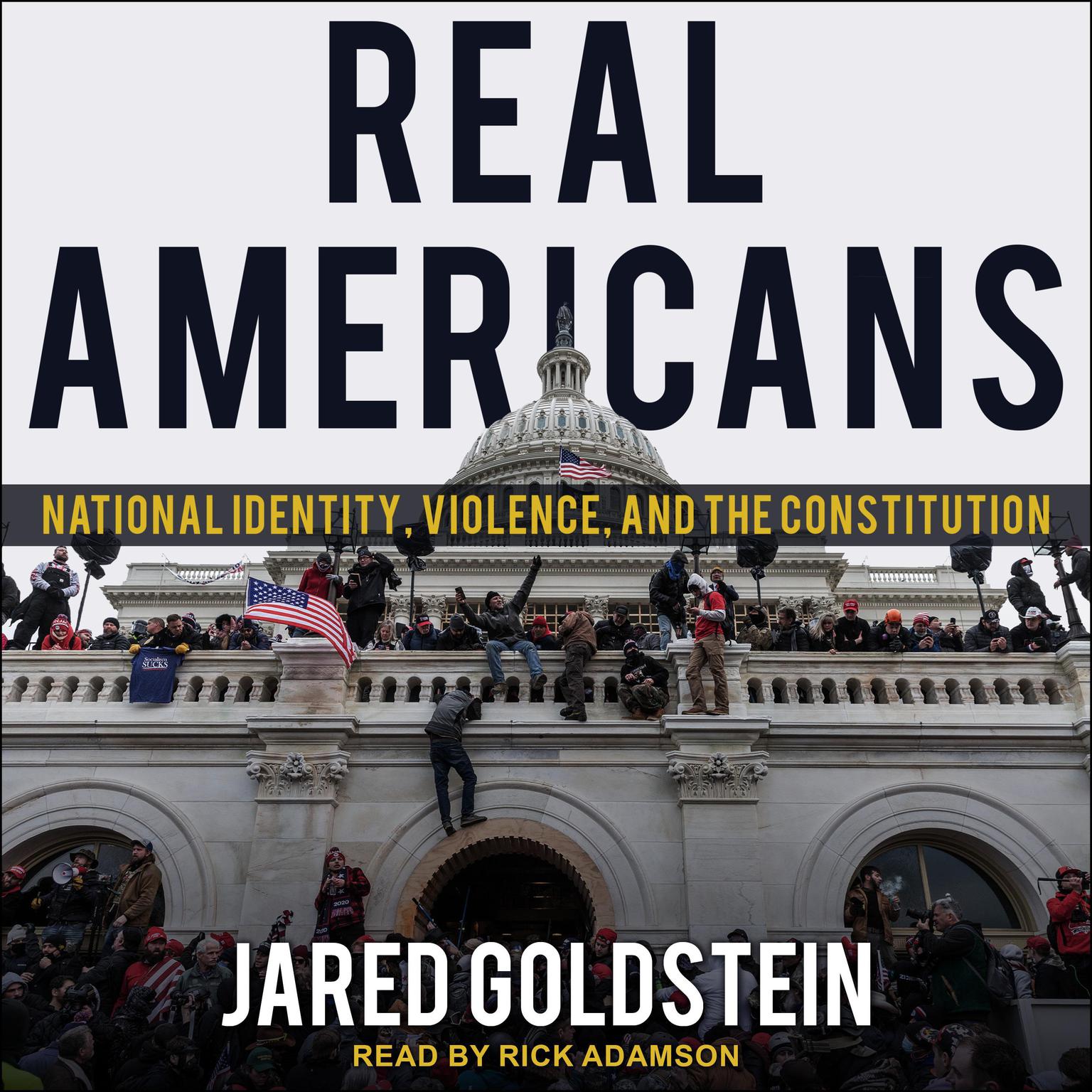 Real Americans: National Identity, Violence, and the Constitution Audiobook, by Jared Goldstein