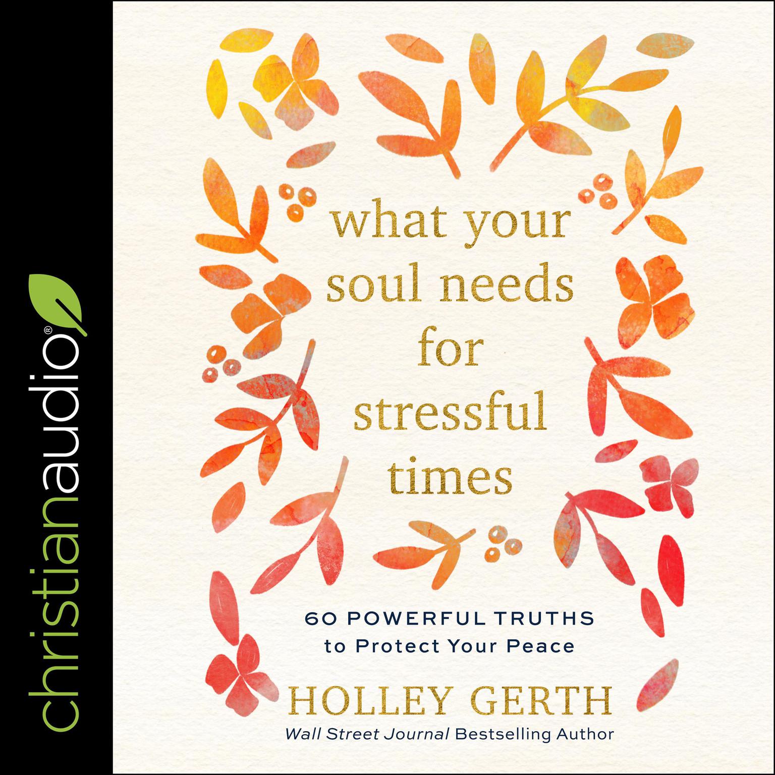What Your Soul Needs for Stressful Times: 60 Powerful Truths to Protect Your Peace Audiobook, by Holley Gerth