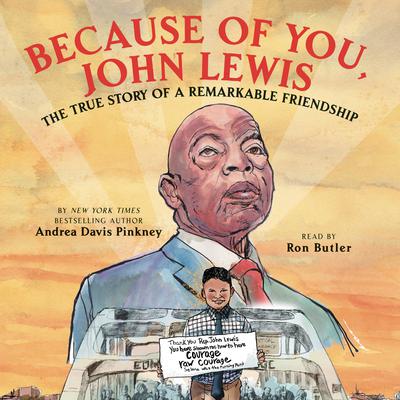 Because of You, John Lewis Audiobook, by Andrea Davis Pinkney