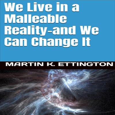 We Live in a Malleable Reality- And We Can Change It Audiobook, by Martin K. Ettington