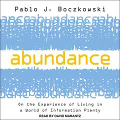 Abundance: On the Experience of Living in a World of Information Plenty Audiobook, by Pablo J. Boczkowski