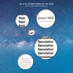 Dept. of Speculation Audiobook, by Jenny Offill