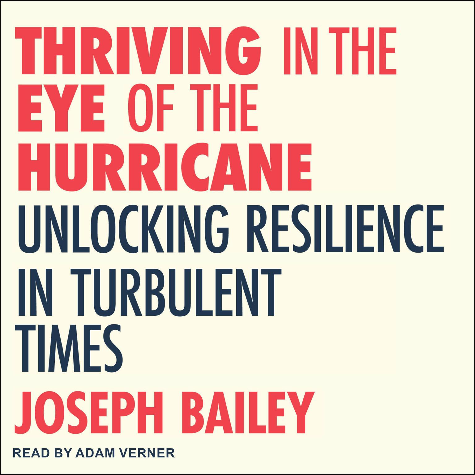 Thriving in the Eye of the Hurricane: Unlocking Resilience in Turbulent Times Audiobook, by Joseph Bailey