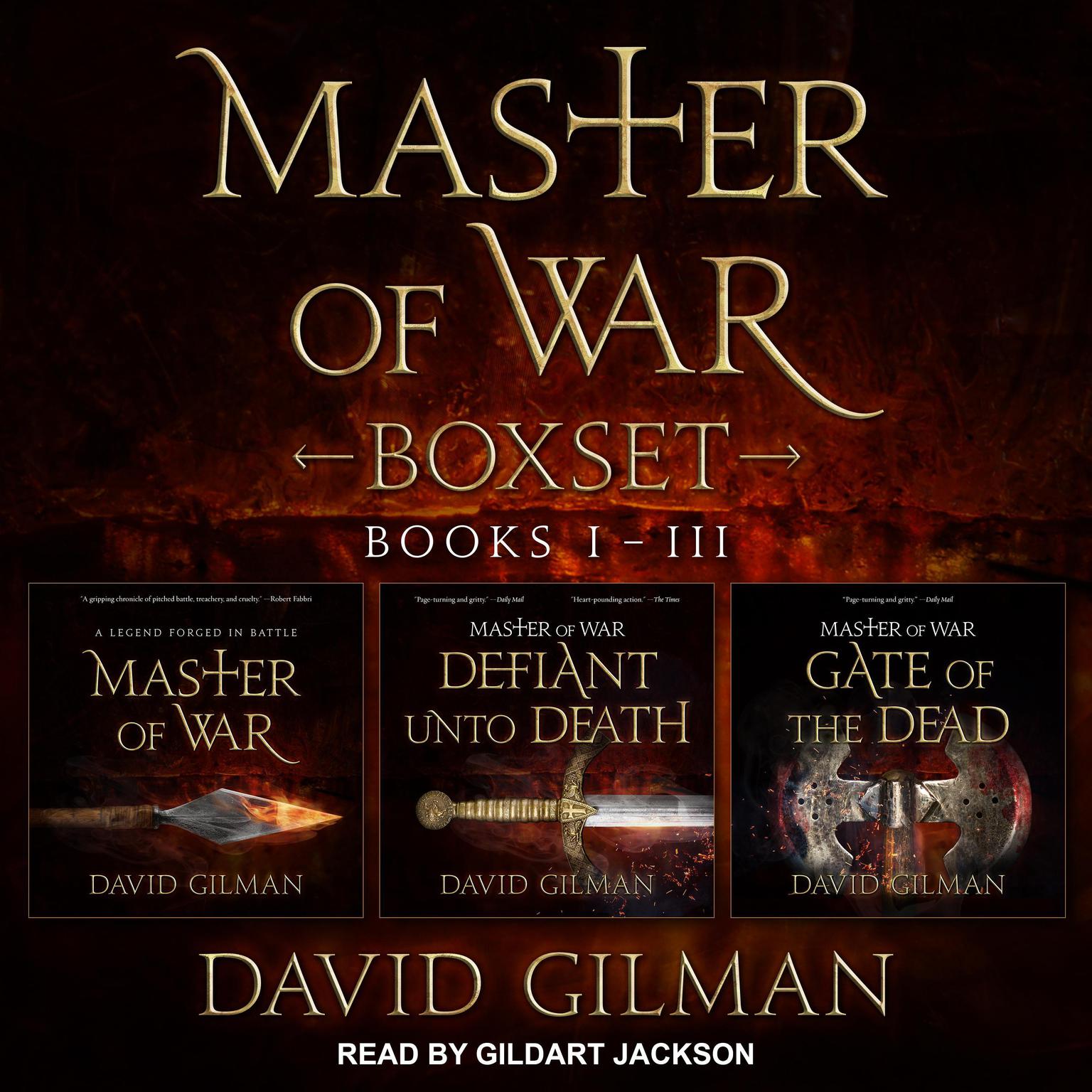Master of War Boxset: Books 1-3 Audiobook, by David Gilman