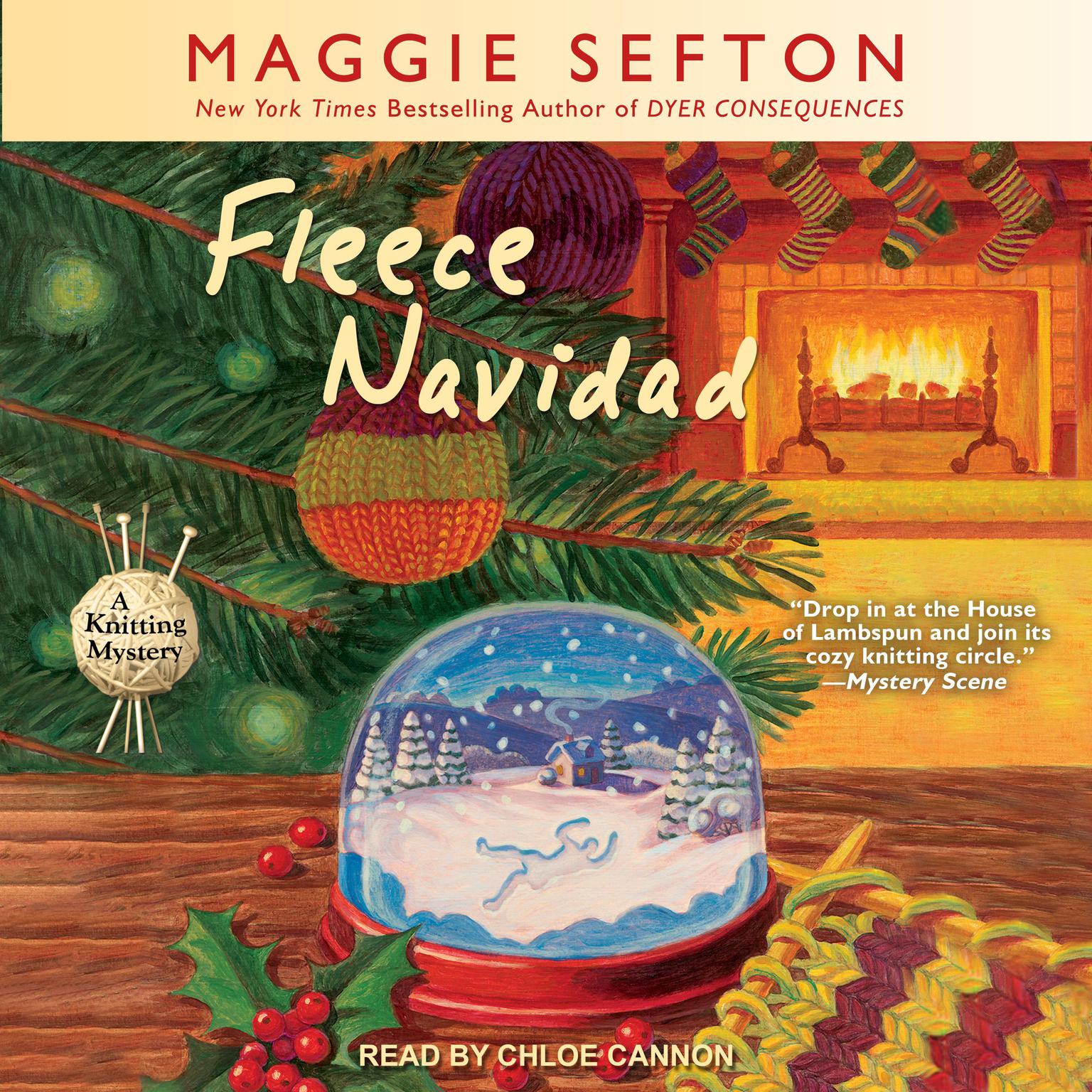 Fleece Navidad Audiobook, by Maggie Sefton