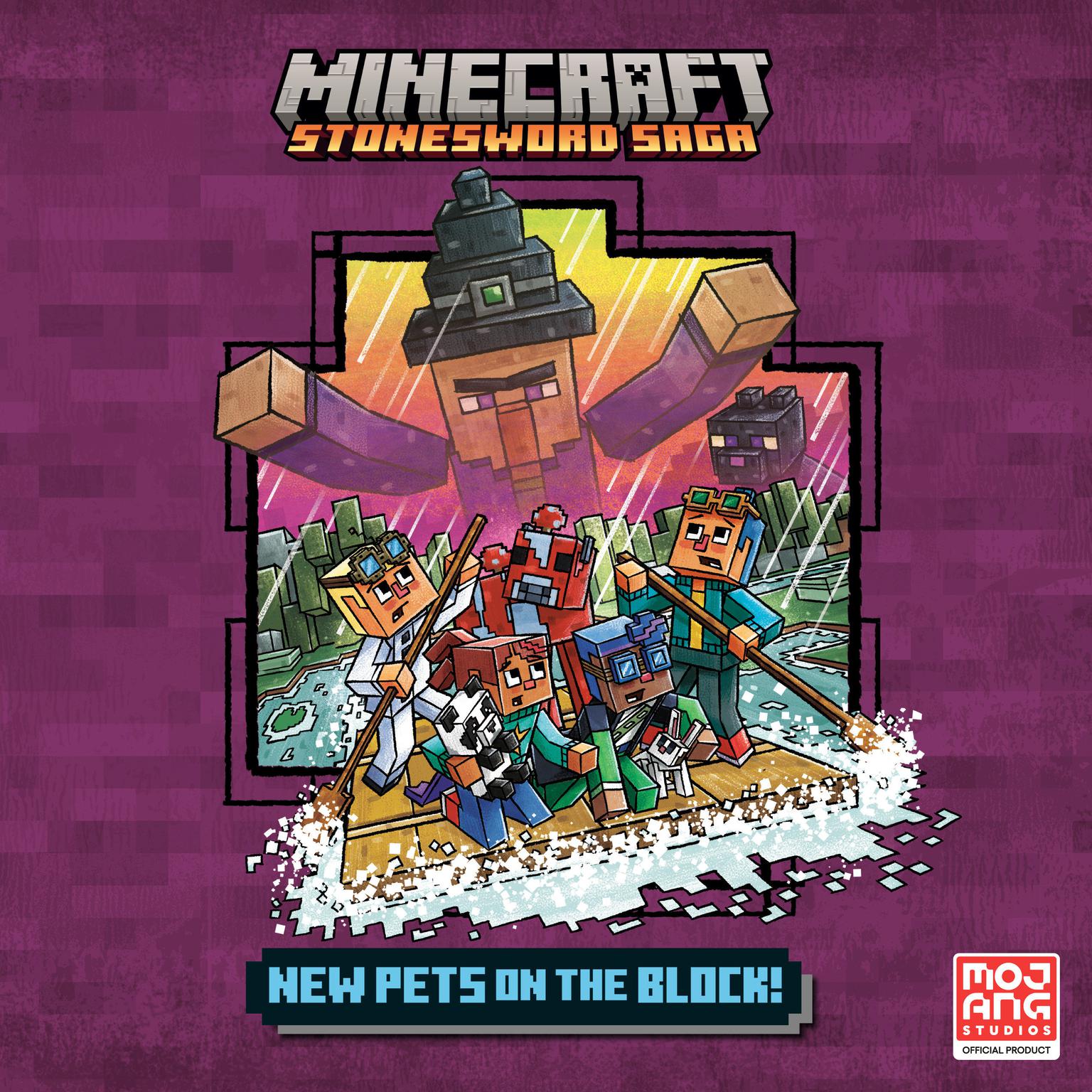 New Pets on the Block! (Minecraft Stonesword Saga #3) Audiobook, by Nick Eliopulos