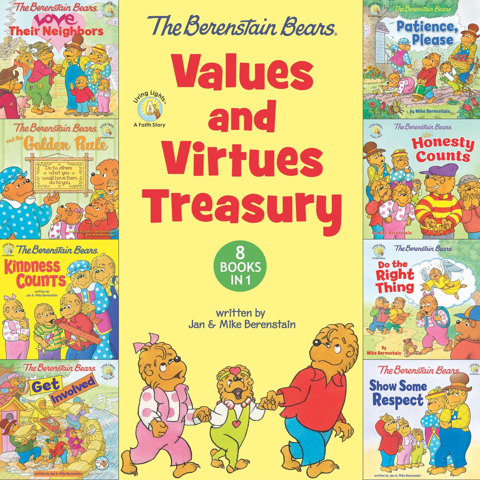 The Berenstain Bears Values and Virtues Treasury: 8 Books in 1 Audiobook, by Mike Berenstain
