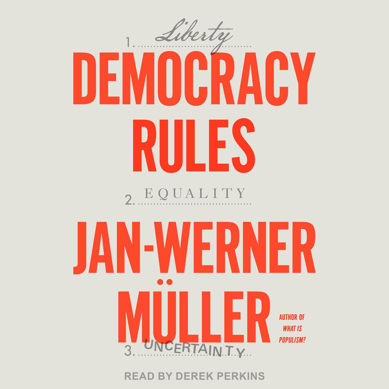 Democracy Rules Audiobook, by Jan-Werner Müller