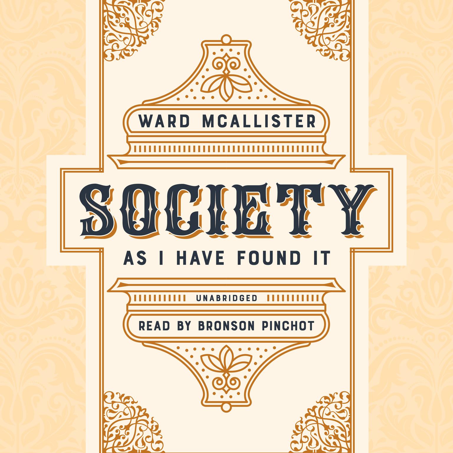 Society as I Have Found It Audiobook, by Ward McAllister