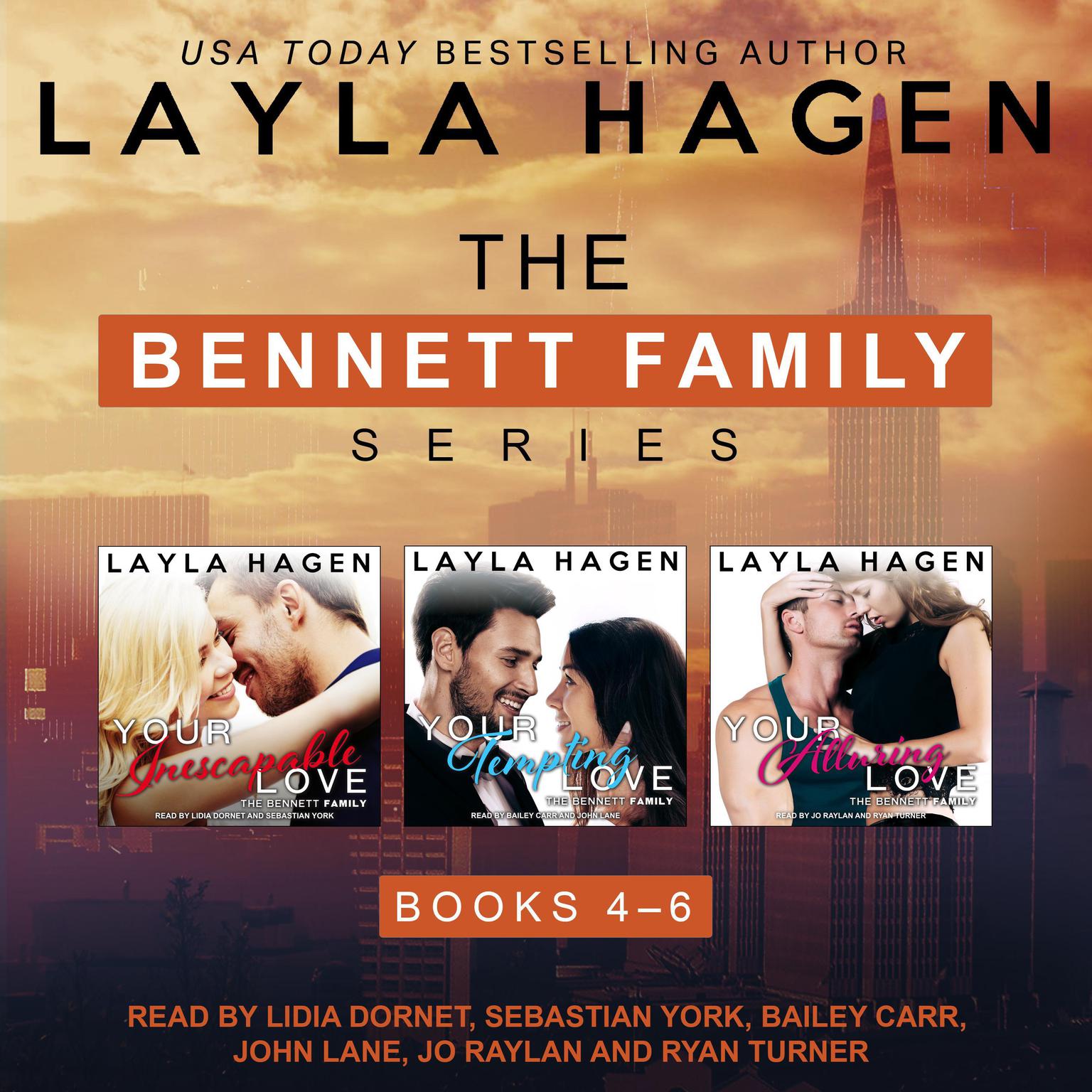 Inescapable, Tempting, Alluring: The Bennett Series Books 4-6 Audiobook, by Layla Hagen
