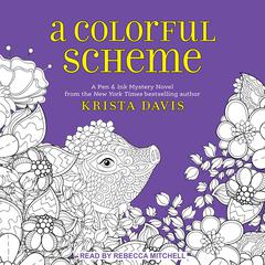 A Colorful Scheme Audiobook, by Krista Davis