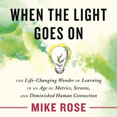 When the Light Goes On: The Life-Changing Wonder of Learning in an Age of Metrics, Screens, and Diminished Human Connection Audiobook, by Mike Rose