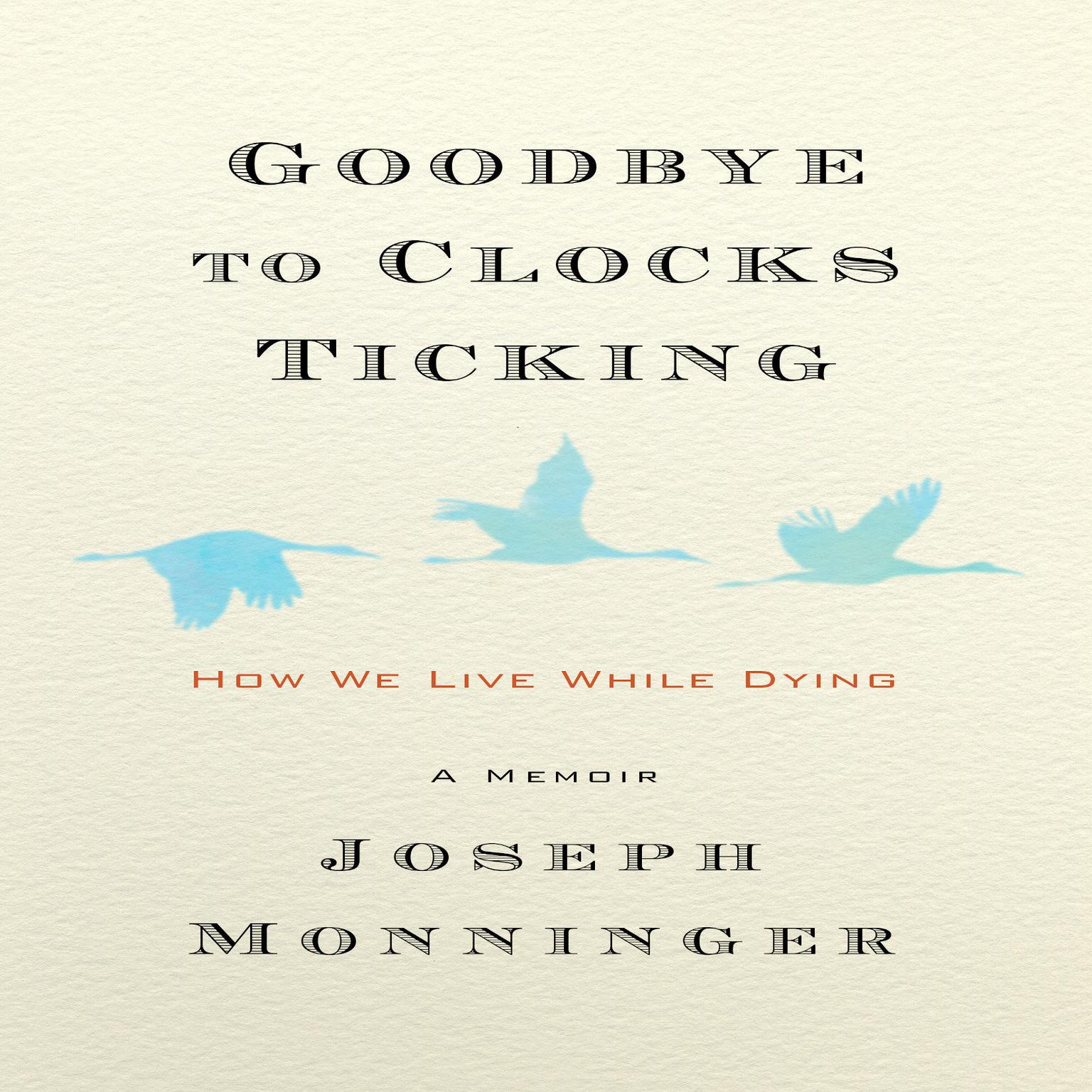 Goodbye to Clocks Ticking: How We Live While Dying Audiobook, by Joseph Monninger