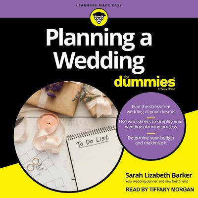 Planning A Wedding For Dummies Audiobook, by Sarah Lizabeth Barker