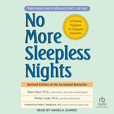 No More Sleepless Nights Audiobook, by Peter Hauri