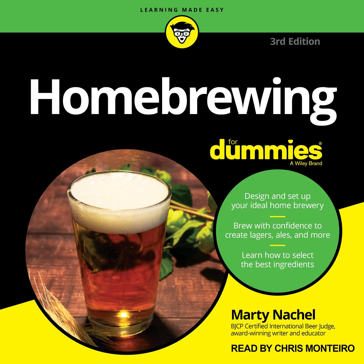 Homebrewing For Dummies, 3rd Edition Audiobook, by Marty Nachel