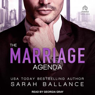 The Marriage Agenda Audiobook, by Sarah Ballance