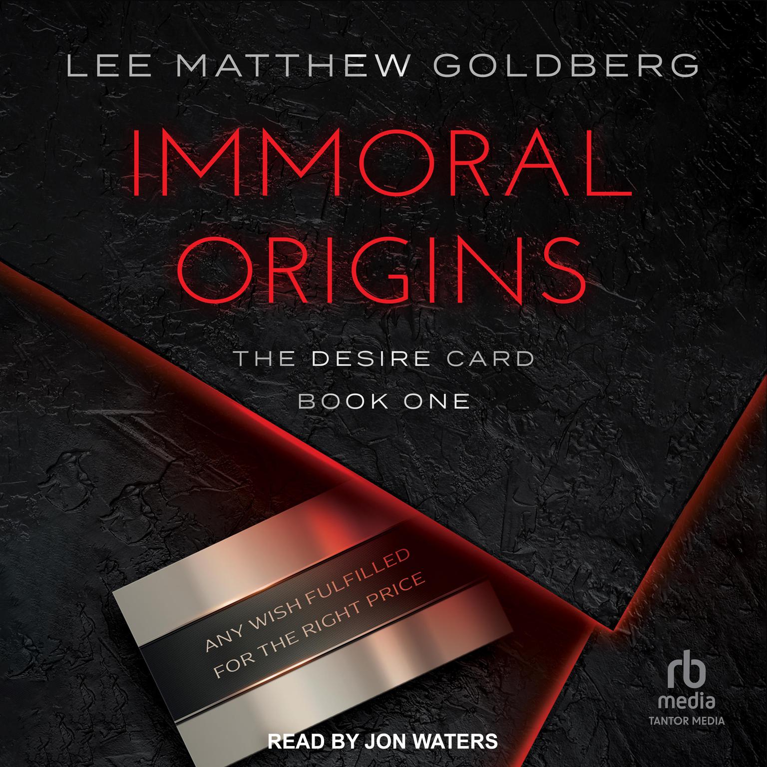 Immoral Origins Audiobook, by Lee Matthew Goldberg