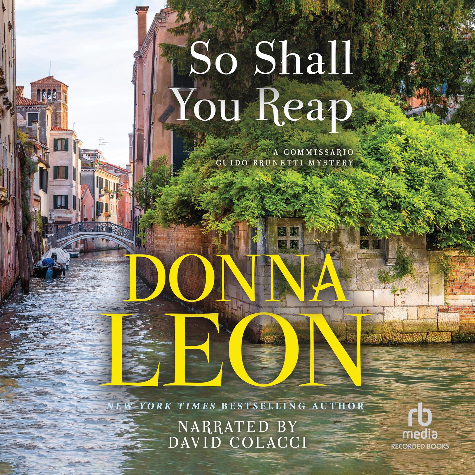 So Shall You Reap Audiobook, by Donna Leon