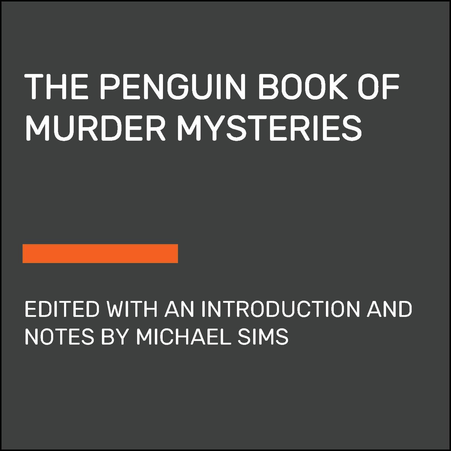 The Penguin Book of Murder Mysteries Audiobook, by Michael Sims