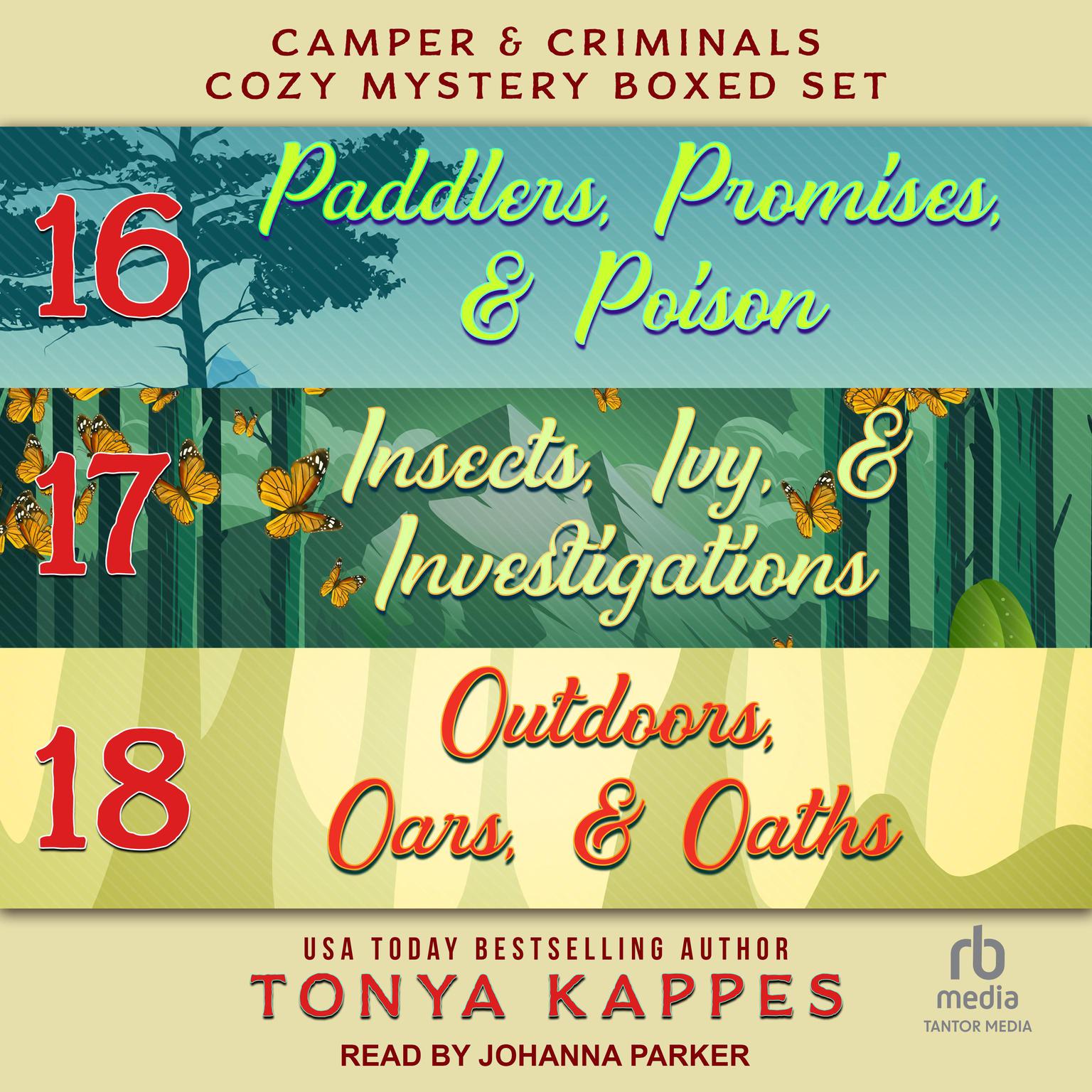 Camper and Criminals Cozy Mystery Boxed Set: Books 16-18 Audiobook, by Tonya Kappes