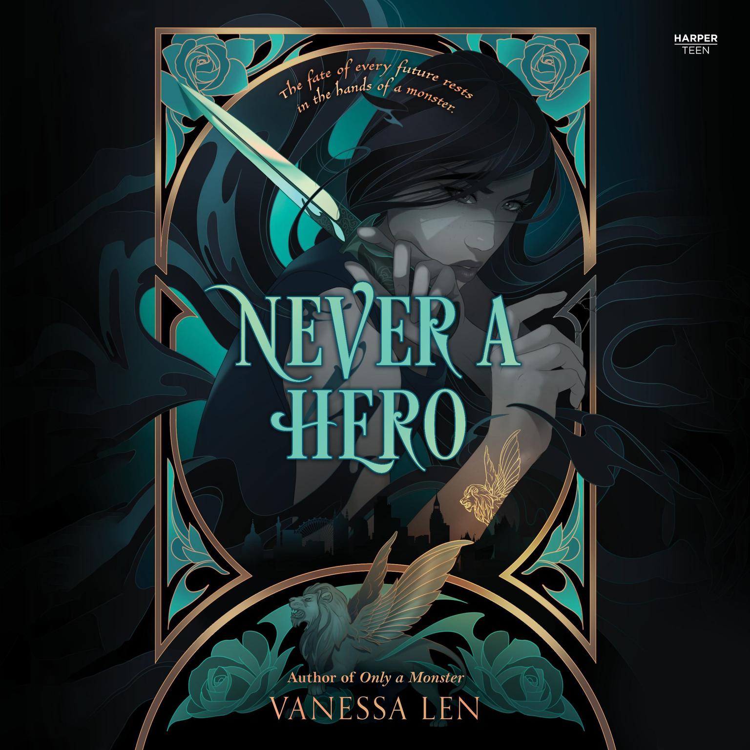 Never a Hero Audiobook, by Vanessa Len