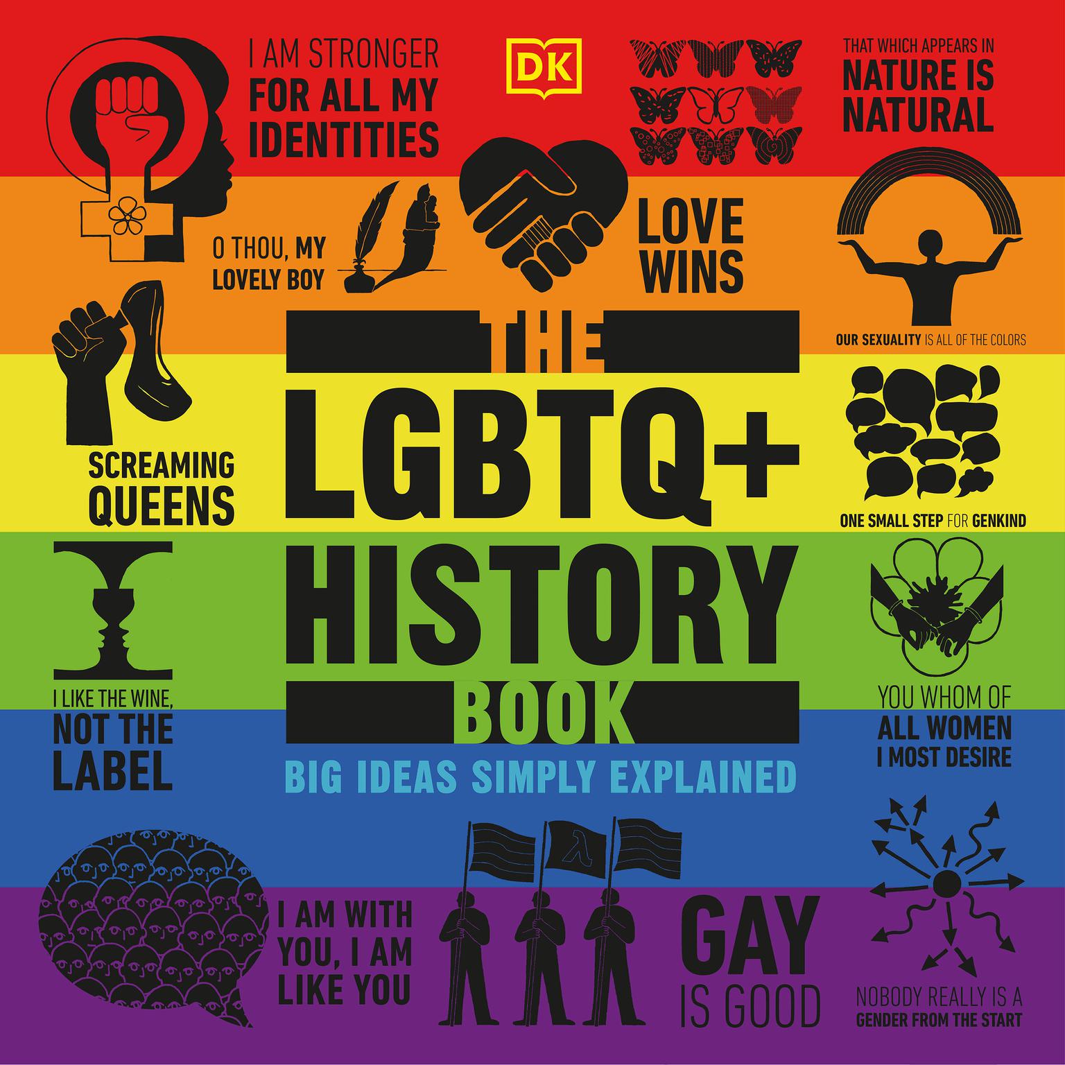 The LGBTQ + History Book Audiobook, by DK  Books