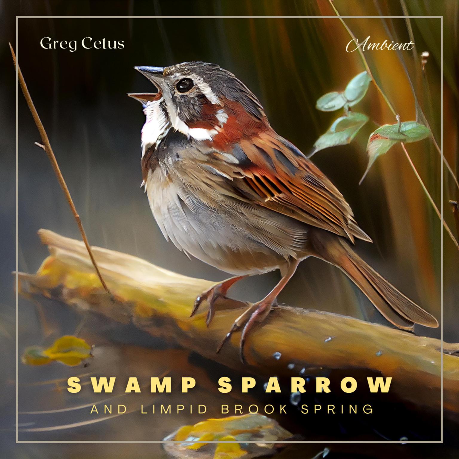 Swamp Sparrow and Limpid Brook Spring: Morning Birdsongs and Prominent Water Streams Audiobook, by Greg Cetus