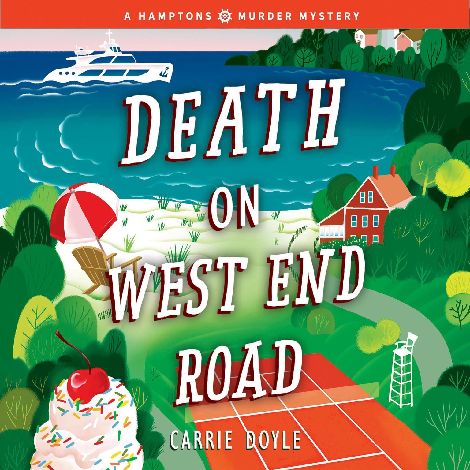 Death on West End Road Audiobook, by Carrie Doyle