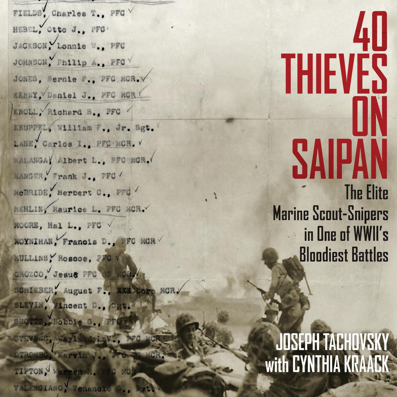 40 Thieves on Saipan: The Elite Marine Scout-Snipers in One of WWIIs Bloodiest Battles Audiobook, by Cynthia Kraack
