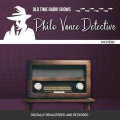 Philo Vance Detective Audibook, by Jackson Beck