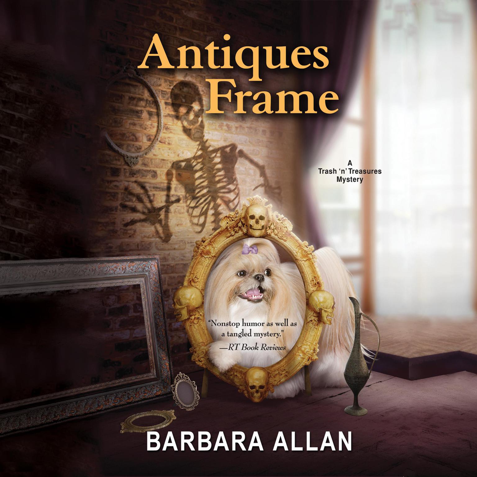 Antiques Frame Audiobook, by Barbara Allan