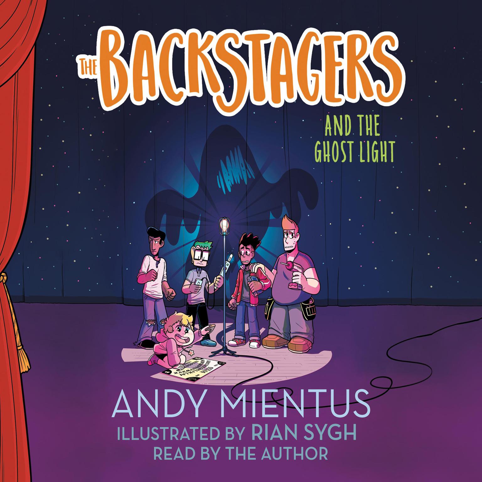 The Backstagers and the Ghost Light Audiobook, by Andy Mientus