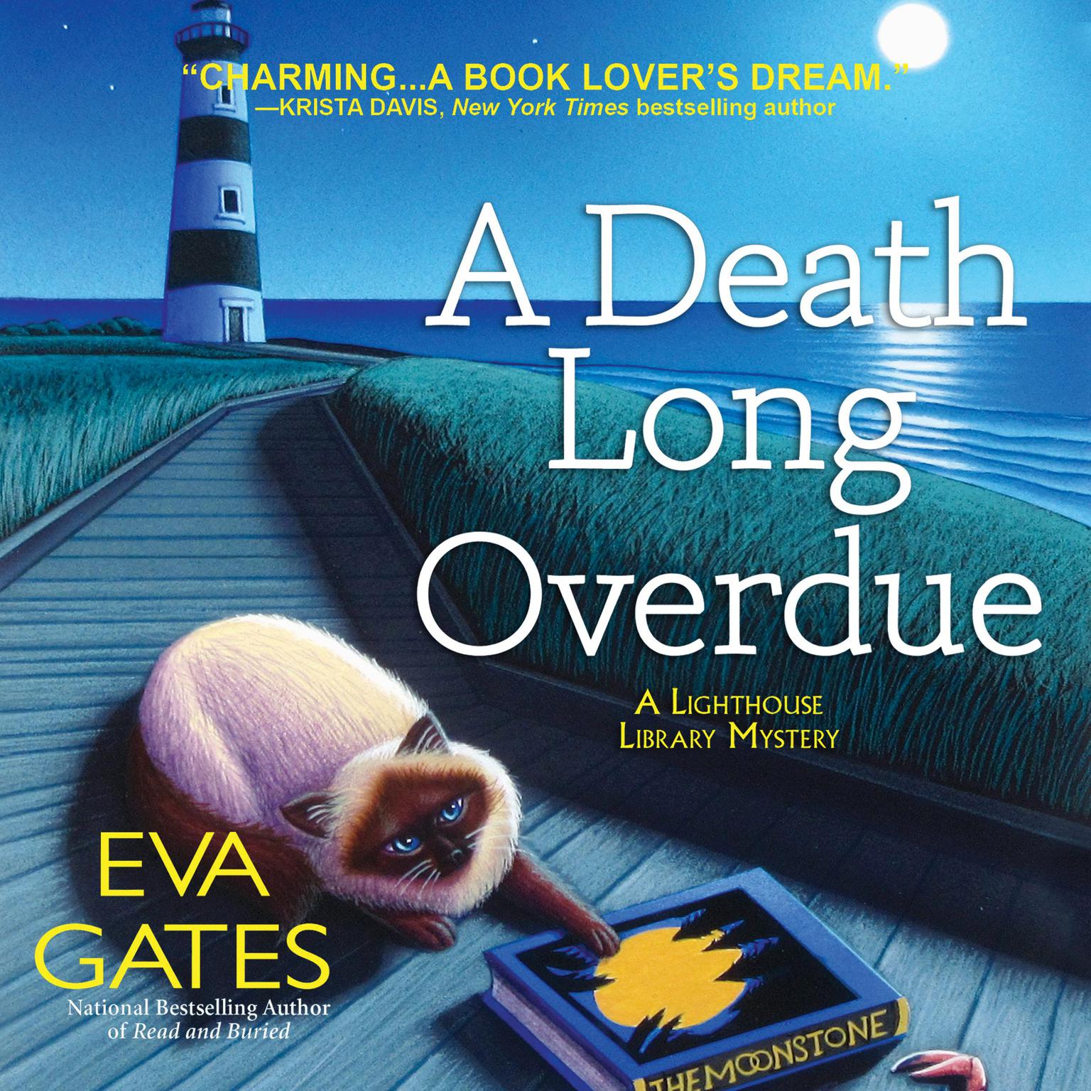 A Death Long Overdue: A Lighthouse Library Mystery Audiobook, by Eva Gates