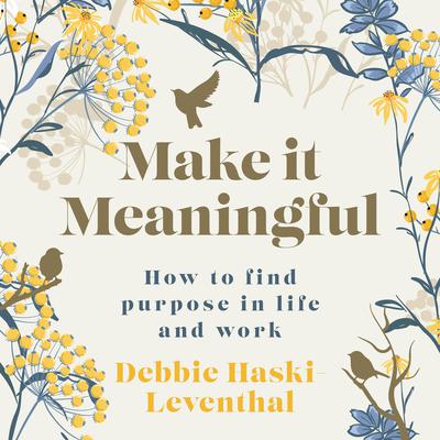 Make it Meaningful: Finding Purpose in Life and Work Audiobook, by Debbie Haski-Leventhal